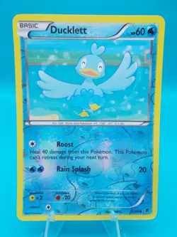 Ducklett 26/98 Emerging Powers Pokemon TCG Reverse Holo Lightly Played - Image 1