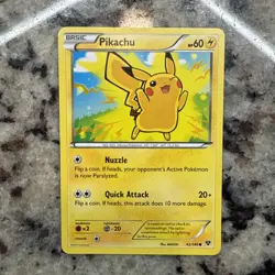 Pikachu 42/146 Pokemon Card - 2014 Excellent Condition - Image 1