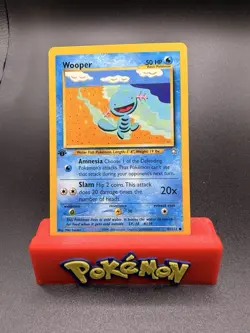 Pokemon Neo Genesis 1st Edition Wooper 82/111 Regular NM - Image 1