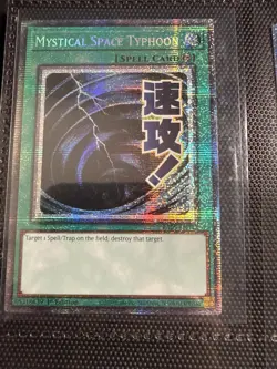 Mystical Space Typhoon 1st Edition Starlight Rare RA05-EN112 Yu-Gi-Oh! - Image 1