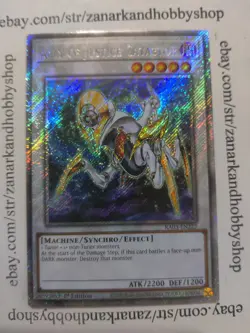 YuGiOh Ally of Justice Catastor RA03-EN222 Platinum Secret Rare - Image 1