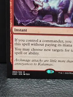 MTG Deflecting Swat Commander 2020 050/322 Rare Regular English - Image 4