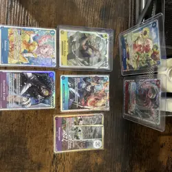 One Piece TCG Card Lot English Mixed Cards sr , r , alt art 20 cards - Image 2