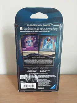 Disney Lorcana TCG Rise of the Floodborn Sealed Amethyst And Steel Starter Deck! - Image 2