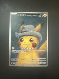 Pikachu with Grey Felt Hat 85 Sv: Scarlet & Violet Promo Cards NM - Image 1
