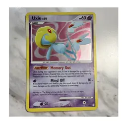 Pokemon Uxie Mysterious Treasures Holo Rare Basic 18/123 2007 English Card - Image 1