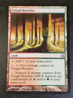 1x Fungal Reaches Commander 2011 Mtg Magic Gathering Card Dual Land Mana 274 - Image 1