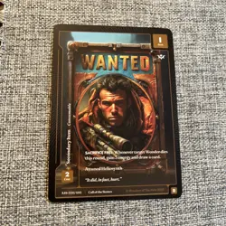 Wonders of the First Wanted Item Card Call of the Stones A19-220/402 Consumable - Image 1