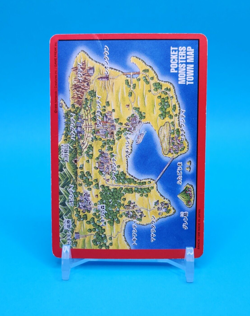 Pokemon Card Japanese - Blastoise 156 - Town Map - Bandai Carddass - Image 5