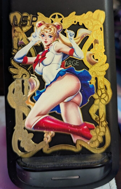 Goddess Story Sailor Moon Gold Card Serial 107/200 LSP Waifu Serialized Metal - Image 1