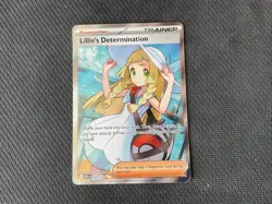 Lillie's Determination NM LP Mega Evolution Ultra Rare 169 Pokemon Card 169/132 - Image 2