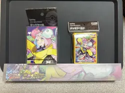 Pokemon Card Game Iono play mat & Deck Case & Sleeve Set japan Pokemon center - Image 1