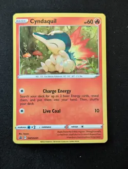 Cyndaquil SWSH221 Promo SWSH: Sword & Shield Promo Cards Holo SWSD - Image 1