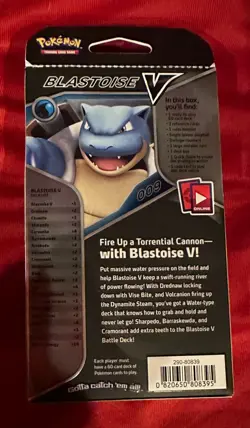 Pokemon Trading Card Game - V Battle Deck - BLASTOISE V 60-Card Deck - Image 3