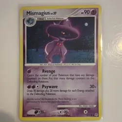 Nintendo Pokemon TCG Mismagius Holo Rare 10/130 Diamond and Pearl Eng 2007 - Image 1