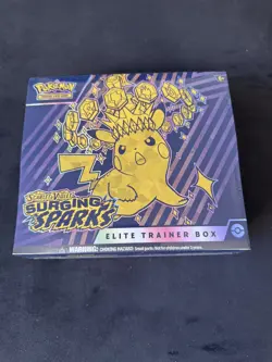 Pokemon Surging Sparks ETB Elite Trainer Box - New & Sealed in protective case - Image 1