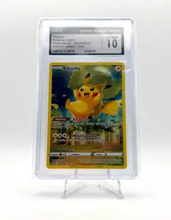 2023 POKEMON CROWN ZENITH GALARIAN GALLERY PIKACHU GG30/GG70 CGC 10 - Image 1