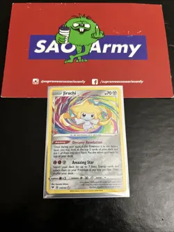 Pokemon TCG Jirachi Holo Rare Card 119/185 Vivid Voltage Amazing Condition - Image 1