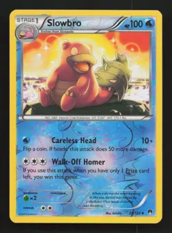 Slowbro 20/122 XY Breakpoint - Reverse Holo - Pokemon TCG - Image 1