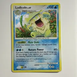 2007 Pokemon, D&P Secret Wonders, #13/132 Ludicolo Lv. 47, Holo Rare (b) - Image 1