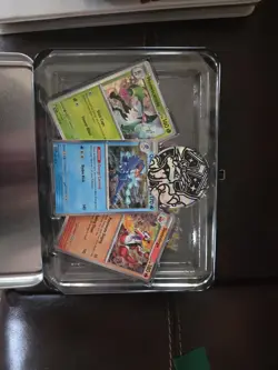 Pokemon TCG Scarlet & Violet Charizard Collectors Chest 3 promos&coin no packs - Image 2