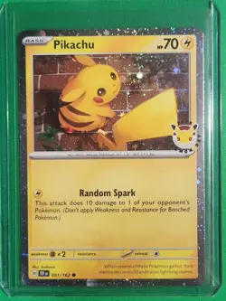 Pikachu (Pokemon Day 2026) 051/162 30th Anniversary Cosmos Holo - Image 1