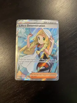 Lillie's Determination- ME01: Mega Evolution - Pokemon - Ultra Rare - 169/132 NM - Image 1