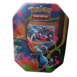 Pokemon TCG Mega Charizard X EX Tin Sealed 4 Booster Packs New - Image 2