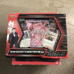 Pokemon TCG Team Rockets Mewtwo Ex Box - Image 1
