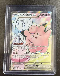 Pokemon Scarlet & Violet Lillie’s Clefairy EX 173/159 Ultra Rare - Image 1