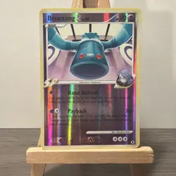 Pokemon TCG Bronzong Rising Rivals 16/111 Reverse Holo Rare - Image 1
