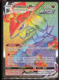 Rayquaza VMAX (Secret) Secret Rare SWSH07: Evolving Skies #217/203 [Near Mint] P - Image 1