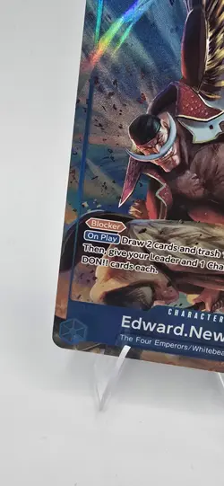 Edward.Newgate (Alternate Art) OP13-042 Carrying On His Will Foil One Piece TCG - Image 5