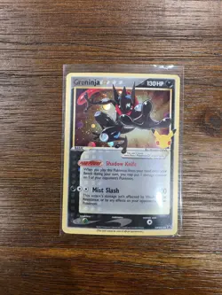 Greninja Gold Star SWSH144 25th Celebrations Promo Card Pokemon - Image 1