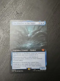 The Watcher in the Water {Borderless} - MTG Lord Of The Rings #354 Unplayed - Image 1
