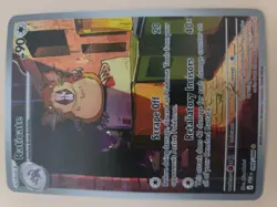Raticate 099/088 Illustration Rare Pokemon Perfect Order NM/Mint - Image 1