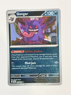 Pokemon TCG Perfect Order Gengar 050/088 Holo Near Mint - Image 1