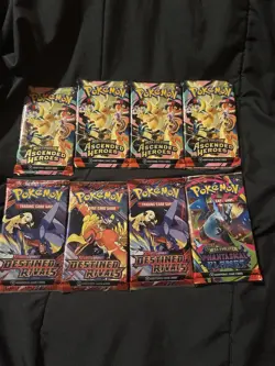 Pokemon TCG Black Bolt and White Flare Poster Collection Pokemon Day Box + Packs - Image 5