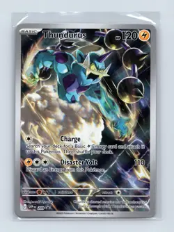 Thundurus 209 Holo Promo Scarlet & Violet Promo Pokemon Near Mint - Image 1