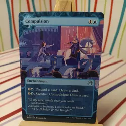 Compulsion #15 (NM) Wilds of Eldraine WOT Magic MTG - Image 1