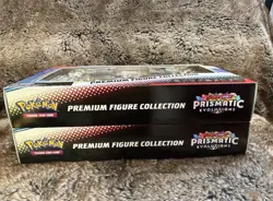 Pokemon Prismatic Evolutions Premium Figure Collection Brand New Lot Of 2 - Image 1