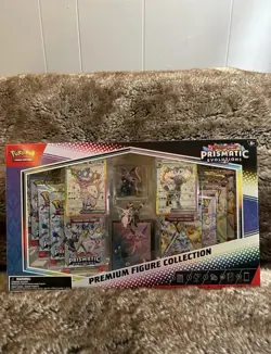 Pokemon Prismatic Evolutions Premium Figure Collection Brand New Lot Of 2 - Image 2