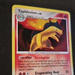 Pokemon Typhlosion 16/123 Mysterious Treasures Holo Rare Stage 2 2007 LP - Image 2