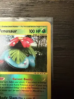 Venusaur 68/165 Reverse Holo Expedition Base Set (EX) Pokemon TCG 2002 - Image 3