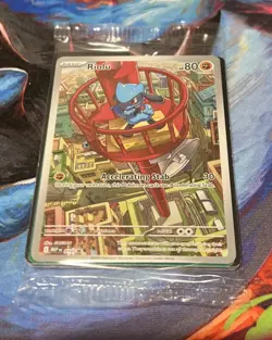 Pokemon TCG Riolu Illustration Rare Mega Evolutions Promo - SEALED - Image 1