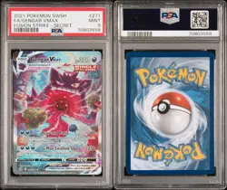 Pokemon TCG Gengar VMax 271/264 Alternative Art Secret Fusion Strike PSA 9 MINT - Image 3