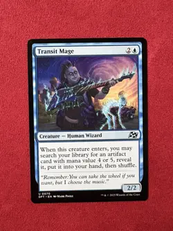 Transit Mage - Aetherdrift Magic The Gathering MTG DFT #70 - Image 1