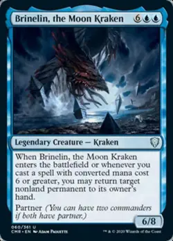 Brinelin, the Moon Kraken -Foil Near Mint MTG Commander Legends - Image 1