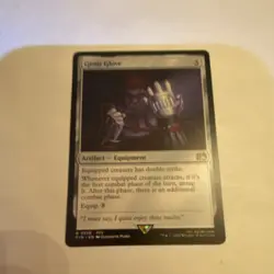 Wizards MTG Genji Glove #258 Rare Universes Beyond Final Fantasy Equipment - Image 1