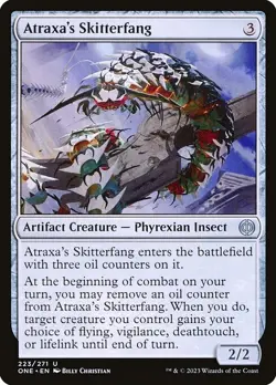 [MTG] Atraxa's Skitterfang (223) (ONE) LP-HP - Image 1